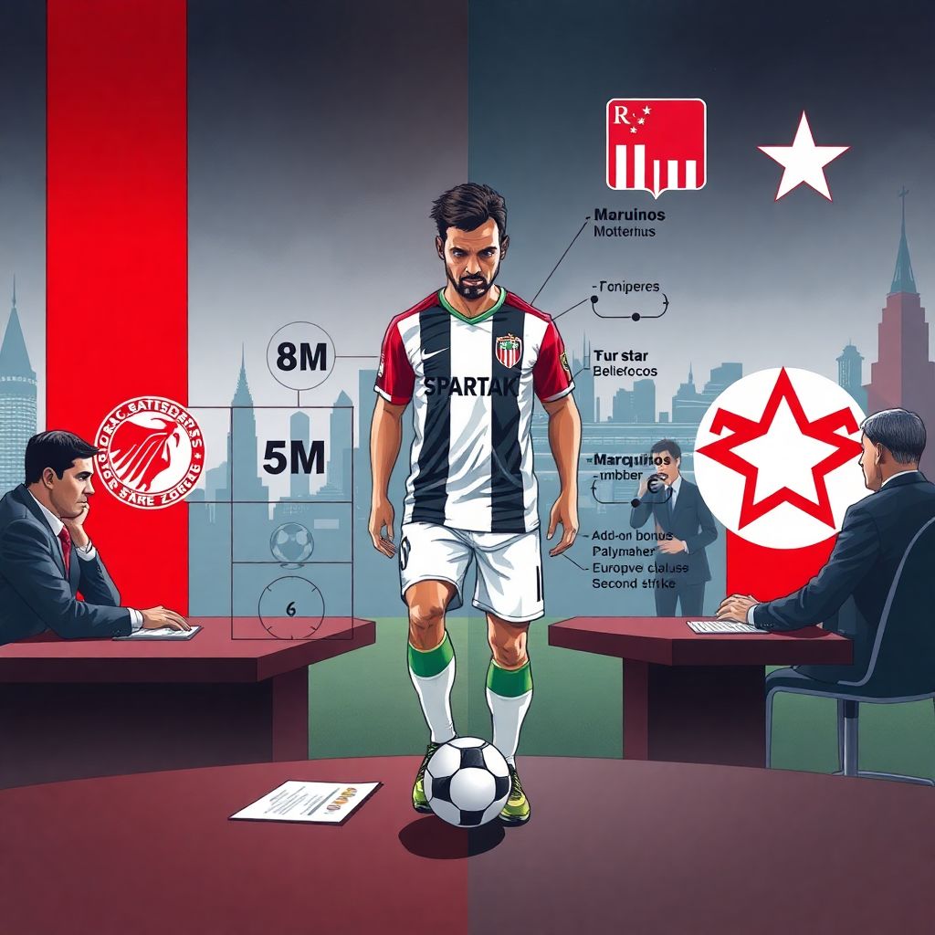 Спартак и Црвена Звезда торгуются за Маркиньоса: трансфер за 8 млн евро