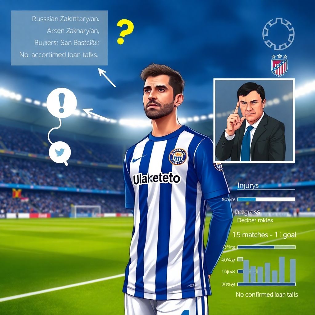 Агент Арсена Захаряна опроверг слухи об аренде из «Реал Сосьедада»