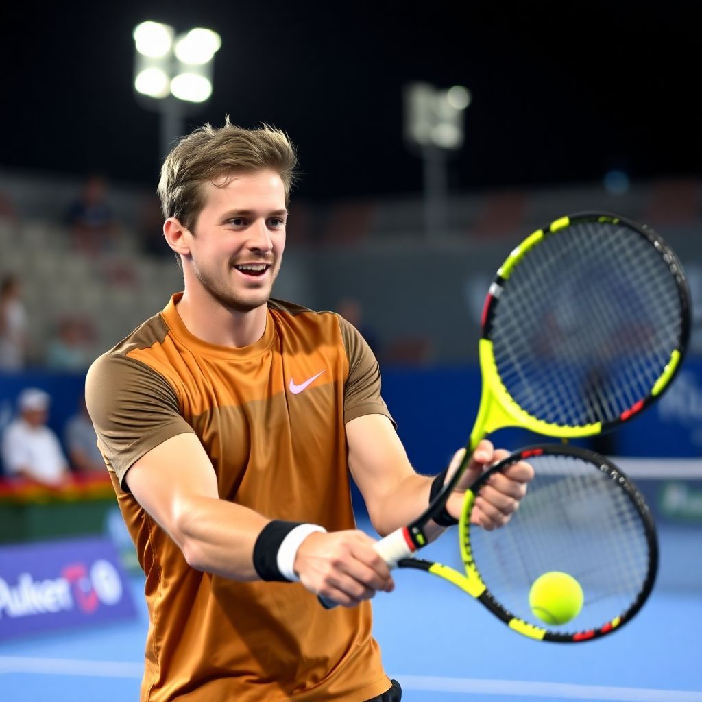 Бублик в Дубае: уверенный старт и выход во второй круг турнира Atp